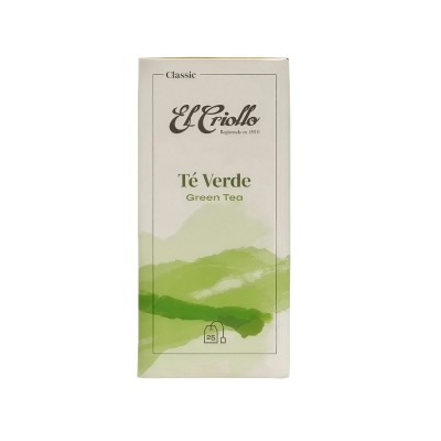 Criollo Infusión Té Verde 25U