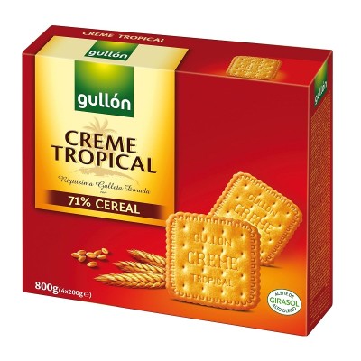 Gullón Galleta Creme Tropical 800G