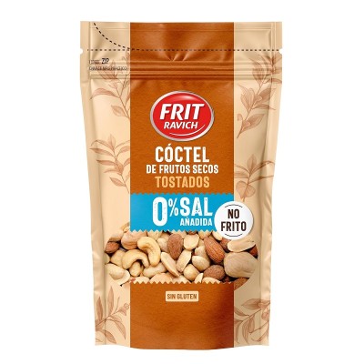 Frit Ravich Cóctel Frutos Secos Tostados Sin Sal 110G