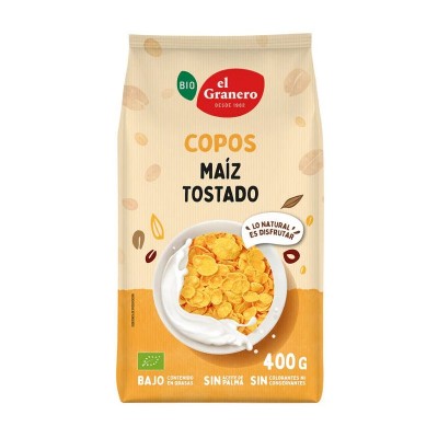 El Granero Copos Maíz Tostado 400G