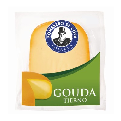 TGT Queso Gouda Tierno Cuña 325G