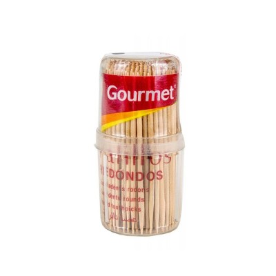 Gourmet Palillero Redondo 2 Puntas 200U