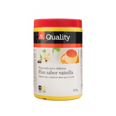 Quality Flan Con Azúcar 800G