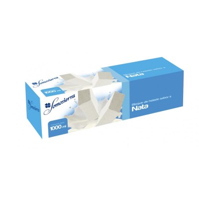 Somosierra Helado Nata Bloque 1L