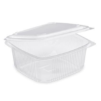Envase de Plástico Caliente con Tapa 2L 25U