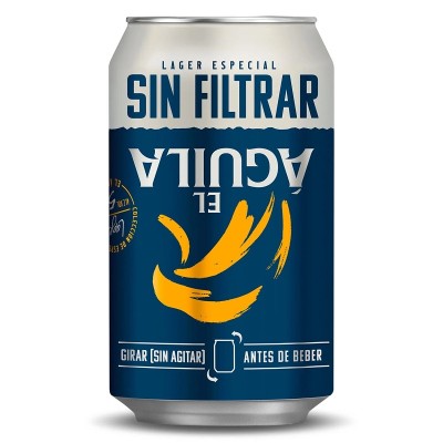 El Águila Sin Filtrar Lata 33CL