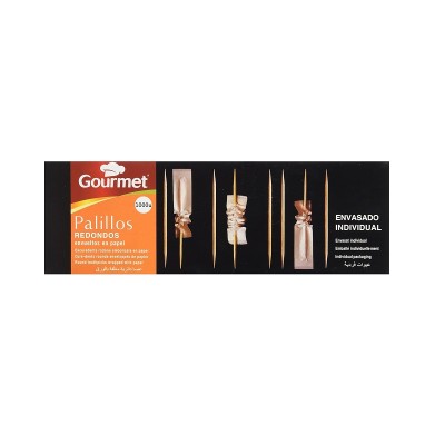 Quality Palillo Redondo Envueltos 1000U