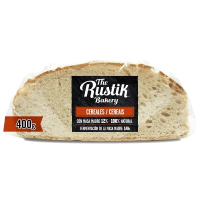 Bimbo Hogaza Cereales Rustik Bakery Rebanada 400G
