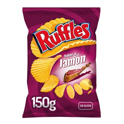 Ruffles Patatas Sabor Jamón 150G