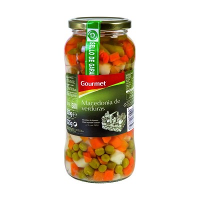 Gourmet Verdura Macedonia Frasco 325G