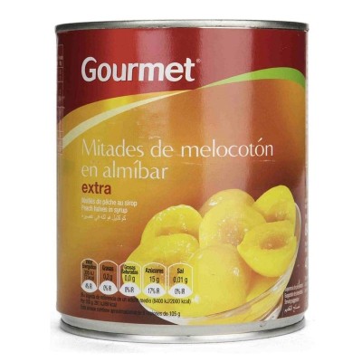 Gourmet Melocotón Almibar Extra