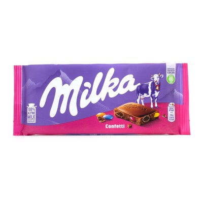 Milka Tableta Confetti 90G