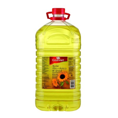 Quality Aceite de Girasol Alto Oleico 5L