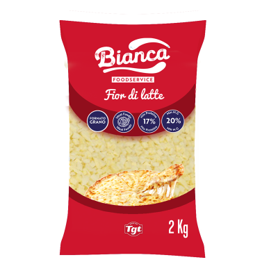 Bianca Mozzarella Rallada 2KG