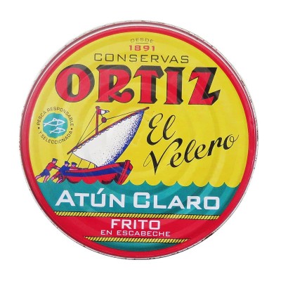 Ortiz Atún Claro Frito en Escabeche 725G