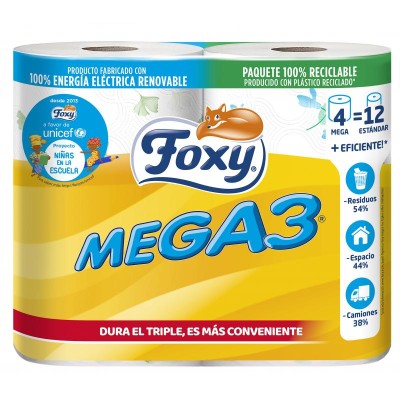 Foxy Higiénico Mega3 4U