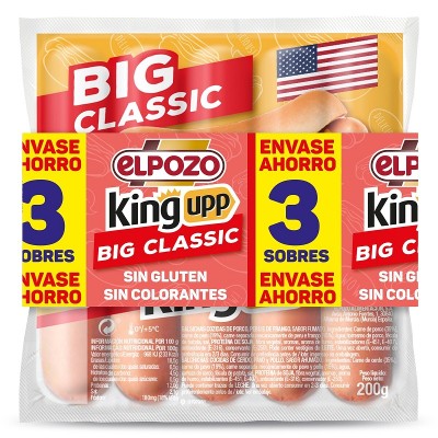 Pozo Salchichas Big Classic 3U