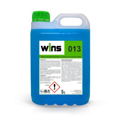 Wins Abrillantador Lavavajillas Auto Agua Dura 5L