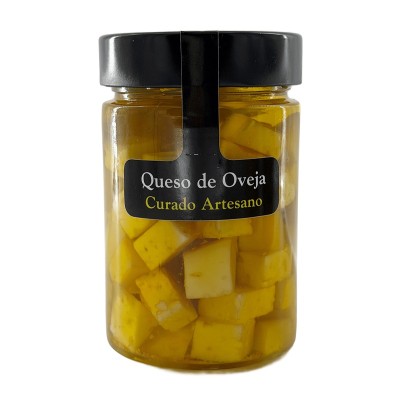 Valle de los Molinos Tarro de Queso Curado en Aceite 300G