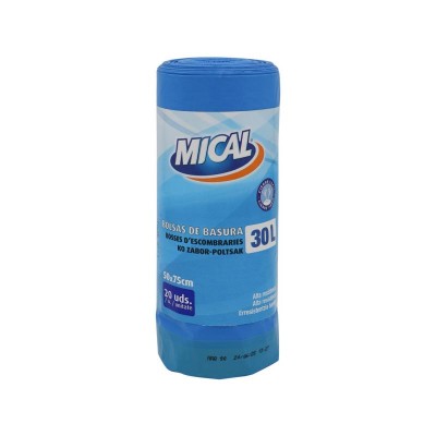 Mical Bolsa Basura Cubo Alto 30L 20U