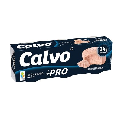 Calvo Atún Natural +PRO 3Ux65G