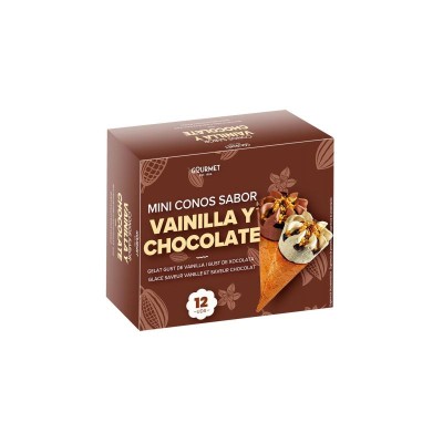 Gourmet Helado Mini Cono 12U
