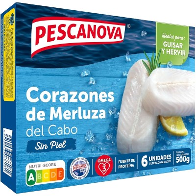 Pescanova Corazones de Merluza 6U 500G