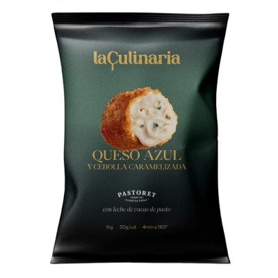 La Culinaria Croqueta de Queso Azul y Cebolla Caramelizada