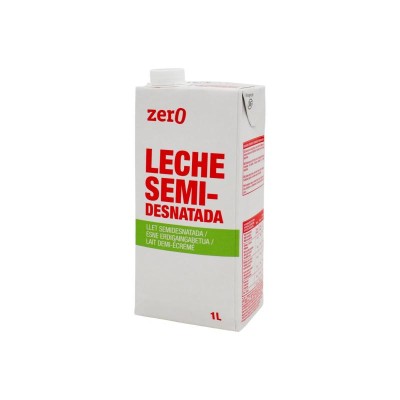 Primer Precio Zero Leche Semidesnatada 1L