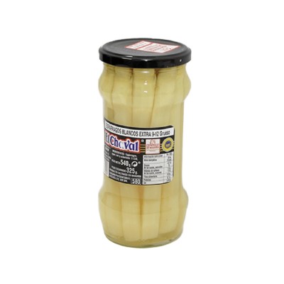 El Chaval Espárragos Blancos Extra 9/12 540G