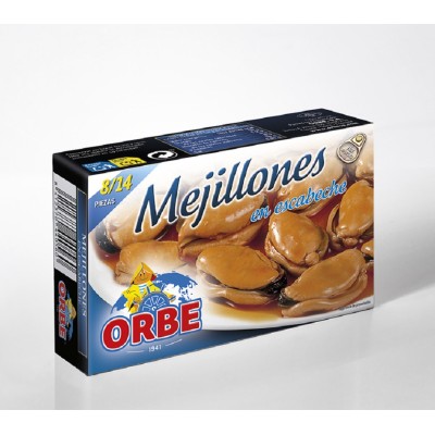 Orbe Mejillones en Escabeche 10/14U 111G
