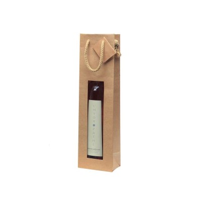 Bolsa Kraft Con Ventana 1BT