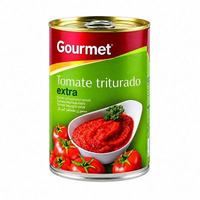 Gourmet Tomate Triturado Lata 390G