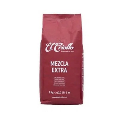 Criollo Café Mezcla Extra en Grano 1KG