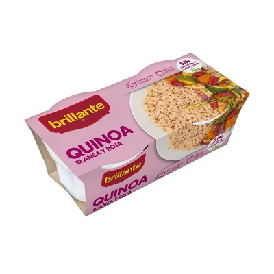 Brillante Quinoa Blanca y Roja 2x125G