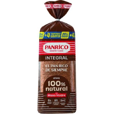 Panrico Molde Integral 700gr + 4 Reb. GRATIS