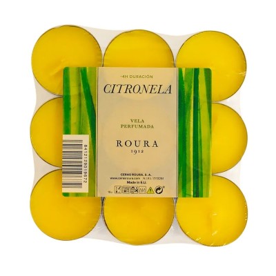 Roura Tealight Citronela 18U