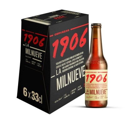 Estrella Galicia 1906 Pack 6Bt 33CL