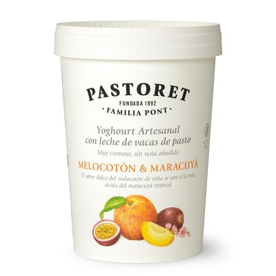 Pastoret Yogur Con Melocotón y Maracuyá 500G