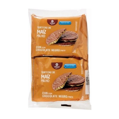 Alteza Tortitas Maiz y Chocolate Negro 4U 100G