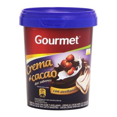 Gourmet Crema Cacao 2 Sabores 500G