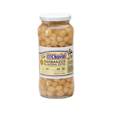 El Chaval Garbanzos Frasco 540G