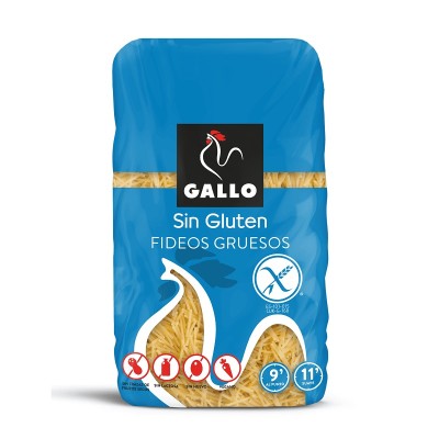 Gallo Pasta Fideos Gruesos Sin Gluten 450G