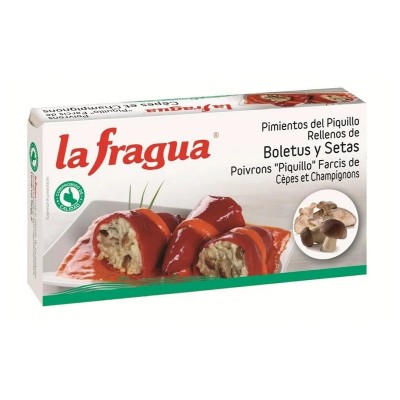 La Fragua Pimientos Rellenos Boletus y Setas Lata 220G