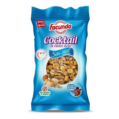 Facundo Cocktail de Frutos Secos Sin Sal 150G