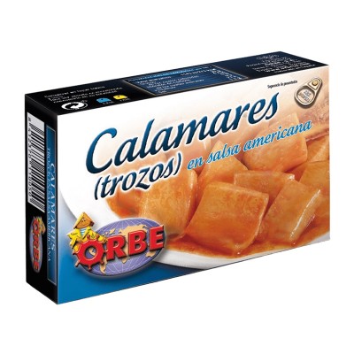 Orbe Calamar en Salsa Americana 68G