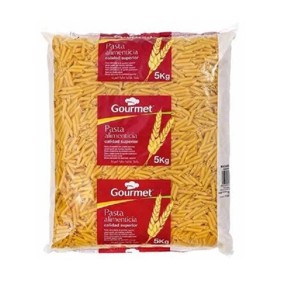 Gourmet Economy Pasta Macarrón Rayado 5KG