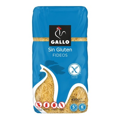 Gallo Fideo Sin Gluten 450G