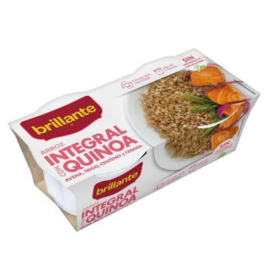 Brillante Arroz Integral Quinoa 125G