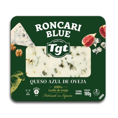 TGT Queso Roncari Blue Cuña 100G
